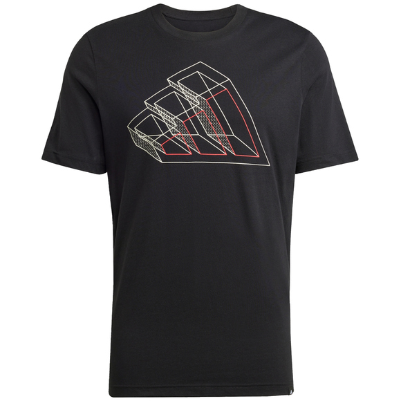 Koszulka męska adidas Tech Outline Graphic czarna JJ3866