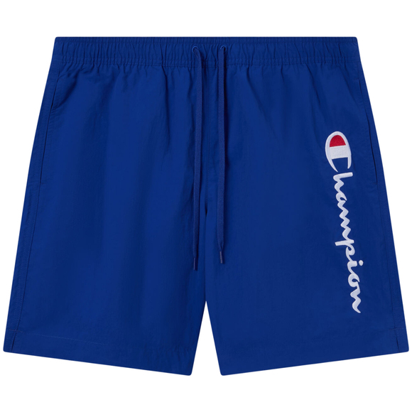 Spodenki kąpielowe męskie Champion Beachshort niebieskie 219978 BS008 
