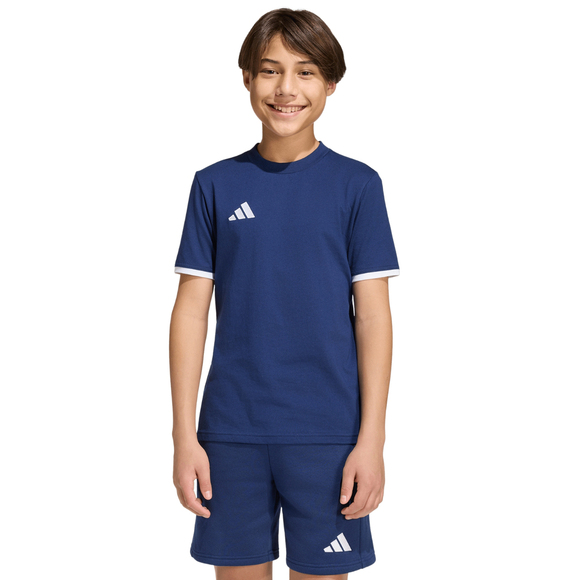 Koszulka dla dzieci adidas Entrada 26 Tee granatowa JZ6673