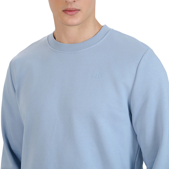 Bluza męska 4F M1622 jasnoniebieska 4FWSS25TSWSM1622 34S 
