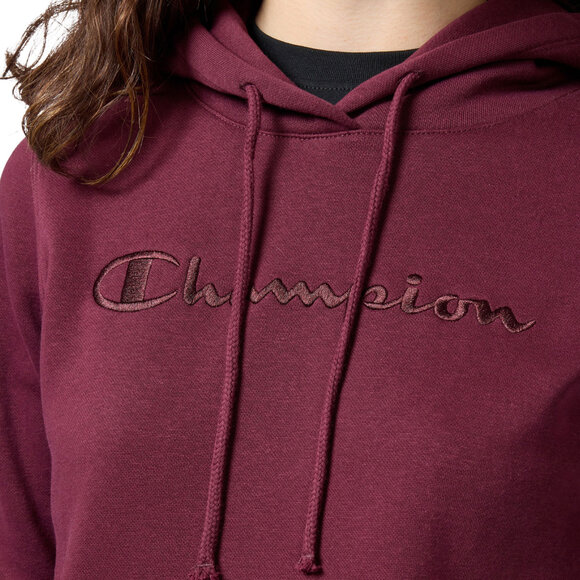 Bluza damska Champion Hooded Sweatshirt bordowa 118379 RS522