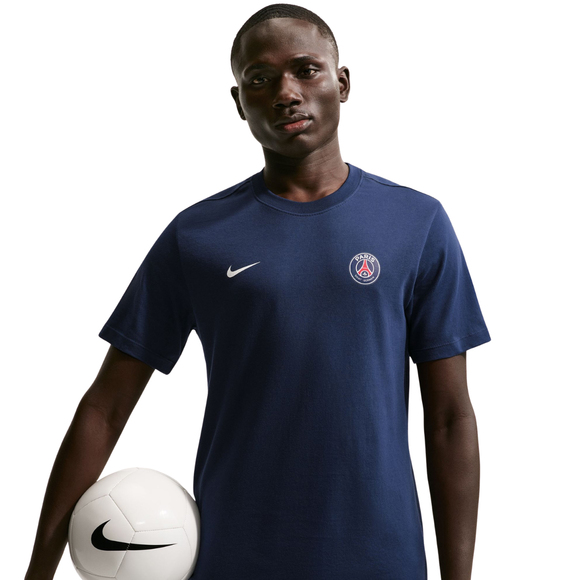 Koszulka męska Nike PSG Essential granatowa IM1664 410