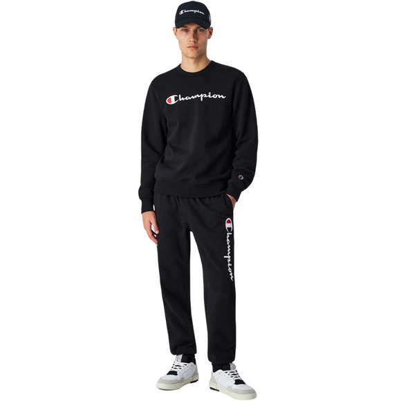Spodnie męskie Champion Rib Cuff Pants czarne 220732 KK001