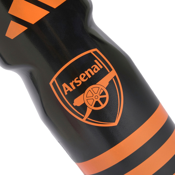 Bidon adidas Arsenal FC czarno-pomarańczowy KR4597