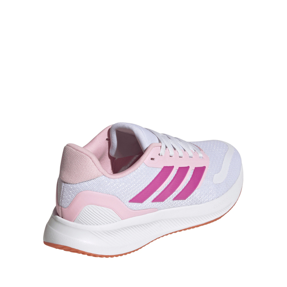 Buty dla dzieci adidas Runfalcon 5 biało-różowe JP9396