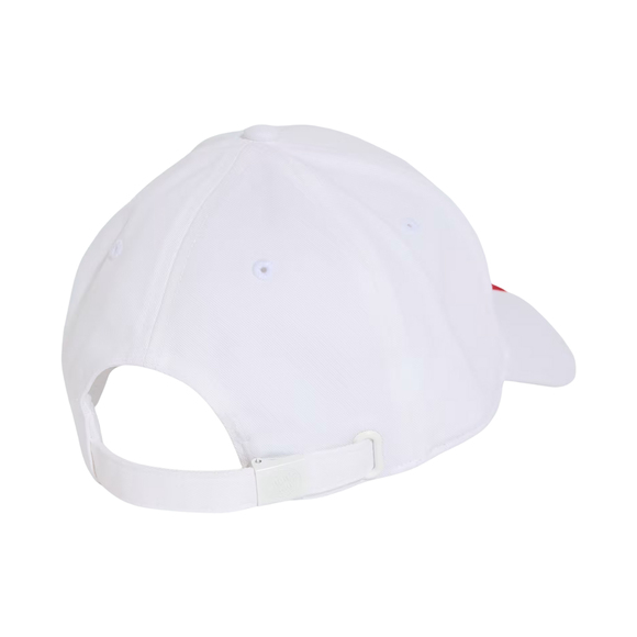 Czapka z daszkiem dla dzieci adidas FC Bayern Monachium biała KT3396