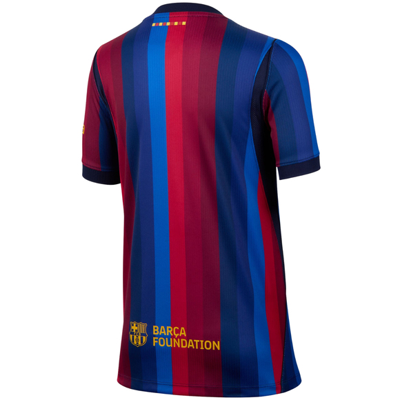 Koszulka dla dzieci Nike FC Barcelona 2026/27 Stadium Home bordowo-niebieska II1624 683
