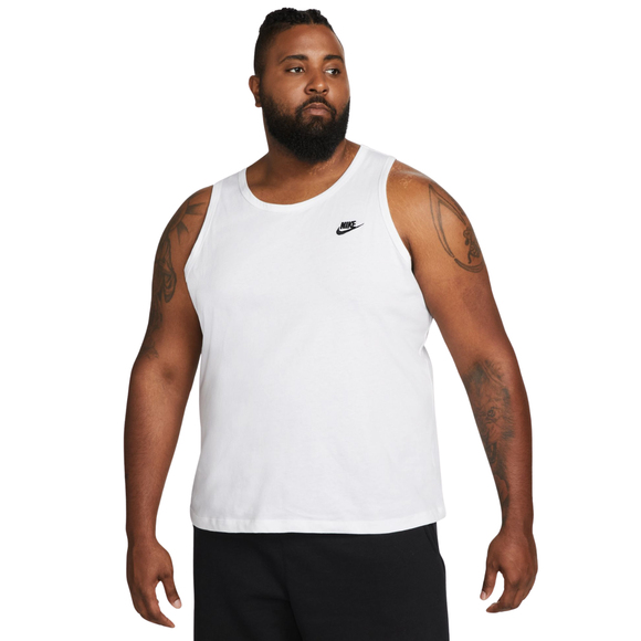 Koszulka męska Nike Club Tank biała BQ1260 100