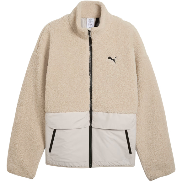 Kurtka męska Puma Hybrid Re: Fibre Sherpa beżowa 694562 82