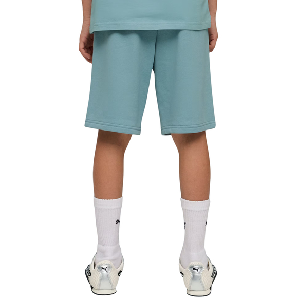 Spodenki dla dzieci Puma ESS Small No.1 Logo niebieskie 692974 47