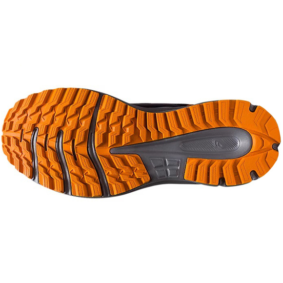 Buty męskie do biegania Asics Trail Scout 3 granatowo-pomarańczowe 1011B700 400