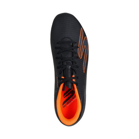 Buty piłkarskie Skechers Academy AG czarno-pomarańczowe 252120 BKOR