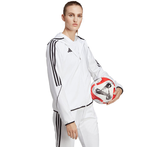 Kurtka damska adidas Tiro 23 League Windbreaker biała IA1631