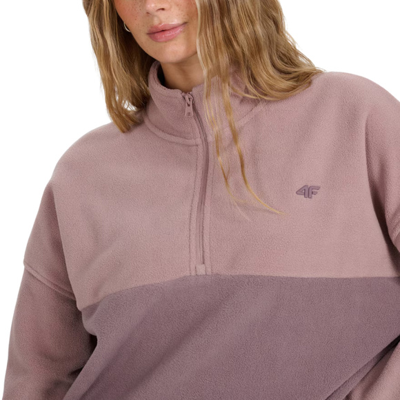 Bluza polarowa damska 4F F421 beżowa 4FWAW25TFLEF421 83S