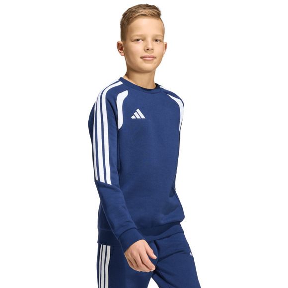 Bluza dla dzieci adidas Tiro 26 League Sweat Crew granatowa KF5821