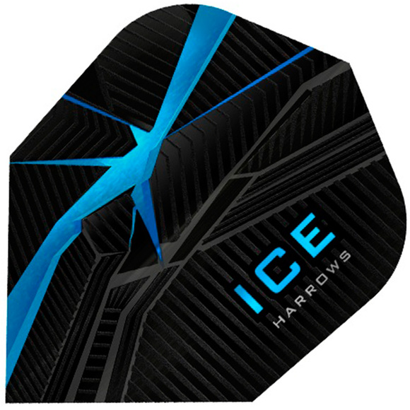 Lotka Harrows Ice Recut Aqua Standard Dart Flights 