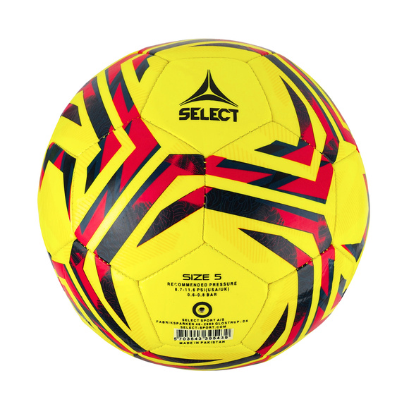 Piłka nożna Select Classic v25 żółto-czerwona 19141