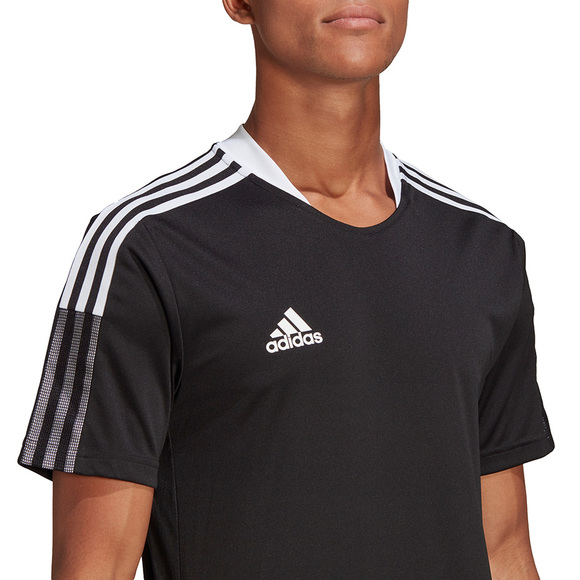 Koszulka męska adidas Tiro 21 Training Jersey czarna GM7586