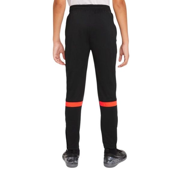 Spodnie dla dzieci Nike Df Academy 21 Pant Kpz czarno-czerwone CW6124 016 