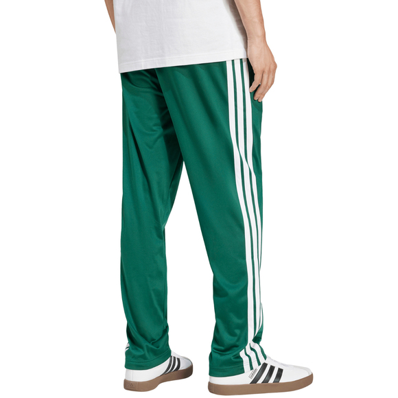 Spodnie męskie adidas 3-Stripes Tricot Regular-Fit Open Hem zielone JI8806