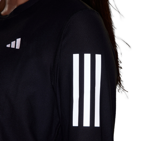 Koszulka damska adidas Own The Run Long Sleeve czarna IN1568