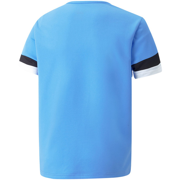 Koszulka dla dzieci Puma teamRISE Jersey Jr błękitna 704938 18