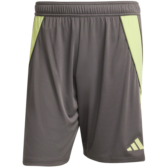 Spodenki męskie adidas Tiro 24 szaro-limonkowe JN1993