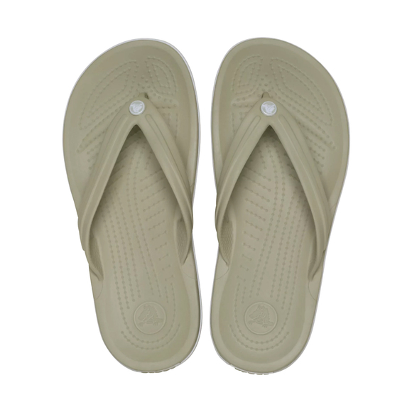 Klapki Crocs Crocband Flip zielone 11033 1WY