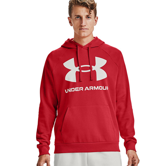 Bluza męska Under Armour Rival Fleece Big Logo HD czerwona 1357093 608