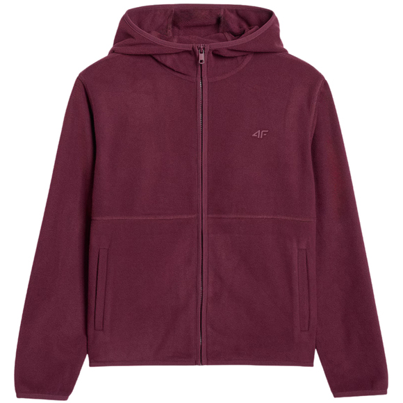 Bluza polarowa damska 4F F355 burgund 4FWAW25TFLEF355 60S