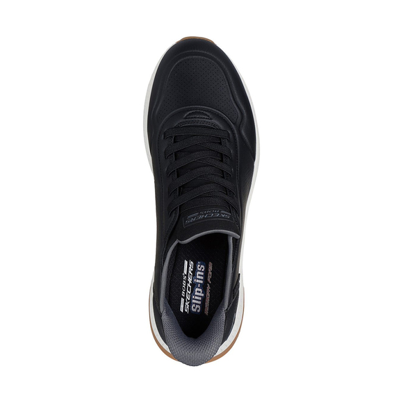 Buty męskie Skechers Bobs Squad 4 Direct Step czarne 118424 BLK