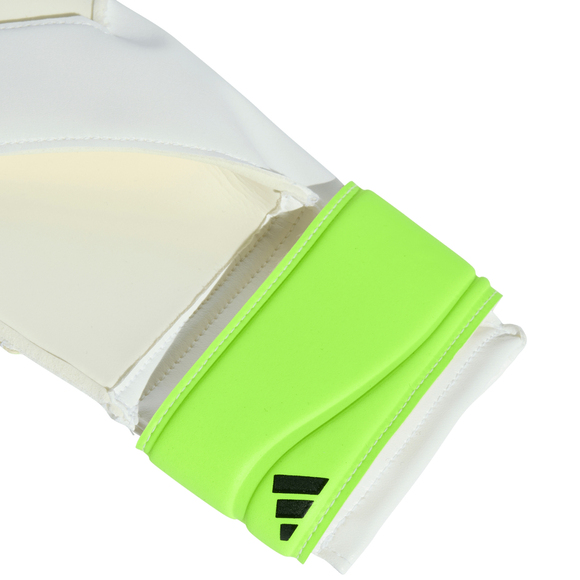 Rękawice bramkarskie dla dzieci adidas Predator Training limonkowe JN5362