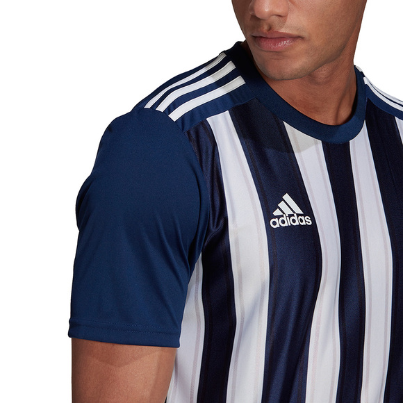 Koszulka męska adidas Striped 21 Jersey granatowa GN5847