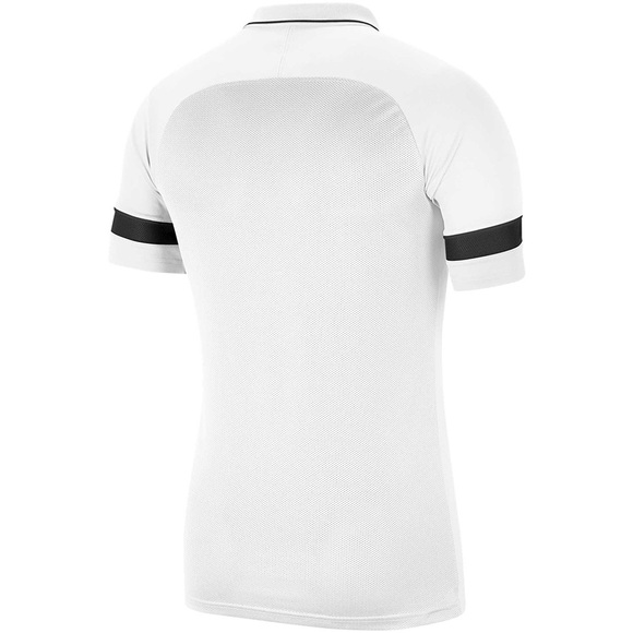 Koszulka męska Nike DF Acadamy 21 Polo SS biała CW6104 100