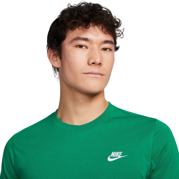 Koszulka męska Nike Club Tee zielona AR4997 365
