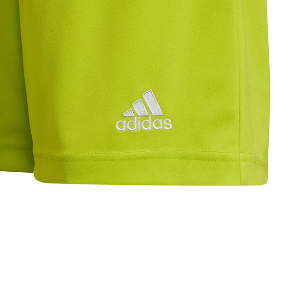 Spodenki dla dzieci adidas Entrada 22 limonkowe HC5065