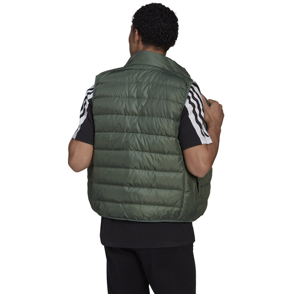 Kamizelka męska adidas Essentials Down Vest zielona HK4650