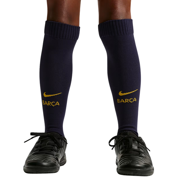 Komplet sportowy dla małych dzieci Nike FC Barcelona Stadium 2026 bordowo-granatowy II1625 683