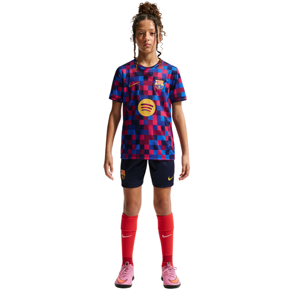 Koszulka dla dzieci Nike FC Barcelona bordowo-niebieska II1752 621