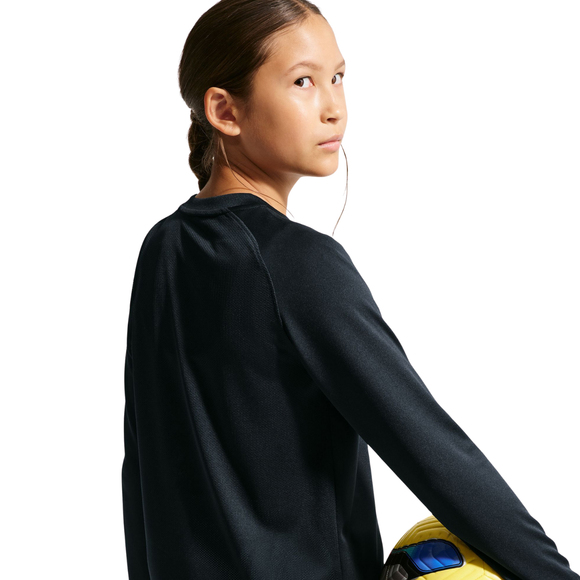 Koszulka dla dzieci Nike Dri-Fit Park VIII longsleeve czarna HV8239 010