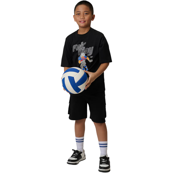 Koszulka dla chłopca 4F M3012 głęboka czerń 4FJWSS26TTSHM3012 20S