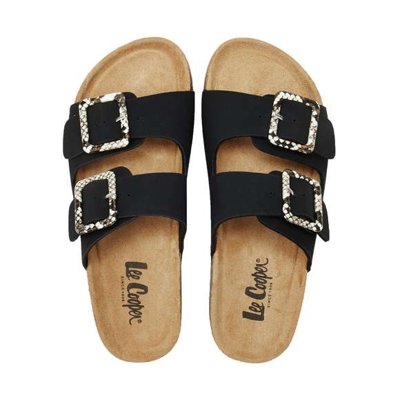Klapki damskie Lee Cooper czarne LCW-26-35-4450LA