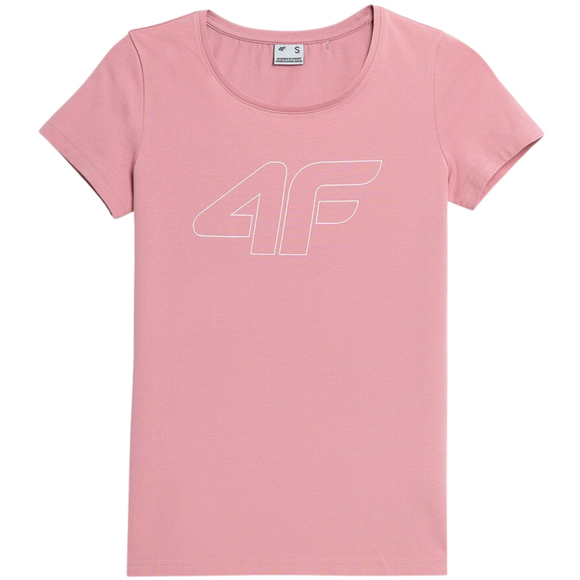 Koszulka damska 4F jasny róż H4L22 TSD353 56S