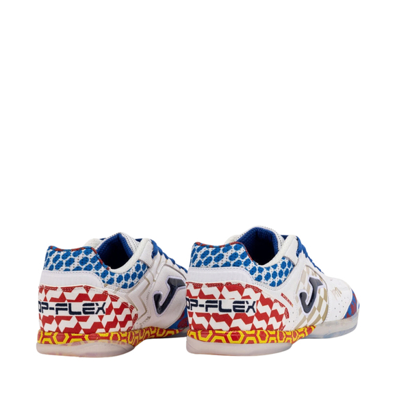 Buty piłkarskie Joma Top Flex Pito Indoor 2652 białe TOPW2652IN