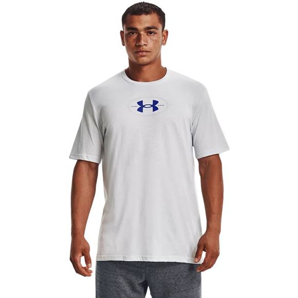 Koszulka męska Under Armour Repeat Ss graphics szara 1371264 014