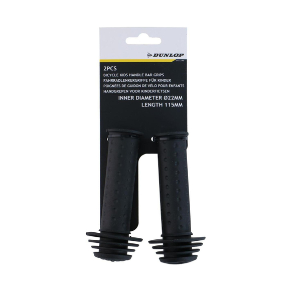 Chwyty rączki do kierownicy 115 mm Dunlop czarne 1070902