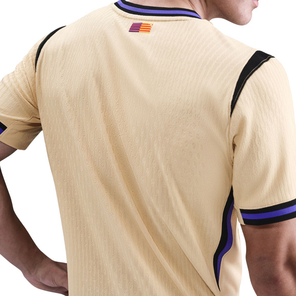 Koszulka męska Nike FC Barcelona 2025/26 Match Away beżowa HJ4554 784