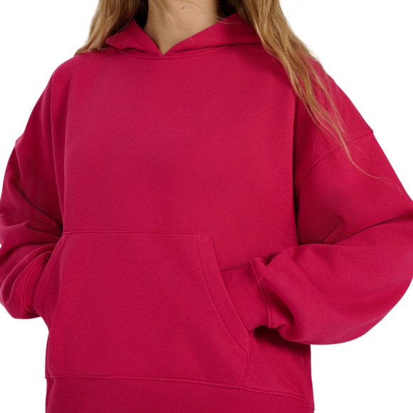 Bluza damska 4F F1887 ciemny róż 4FWAW25TSWSF1887 53S