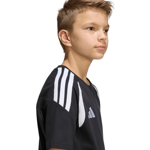 Koszulka dla dzieci adidas Tiro 26 League Tee czarna JY7226