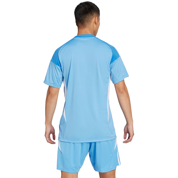 Koszulka bramkarska męska adidas Tiro 25 Competition Jersey Short Sleeve niebieska JI9715
